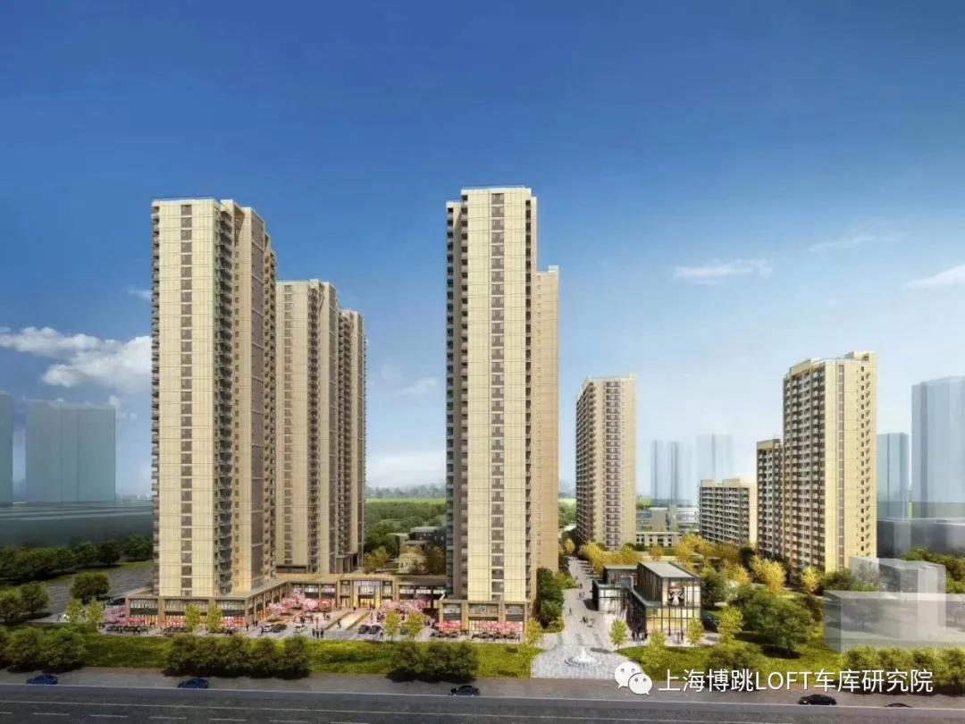 南京采用了LOFT车库武汉当代集团春风十里项目现已结构封顶！